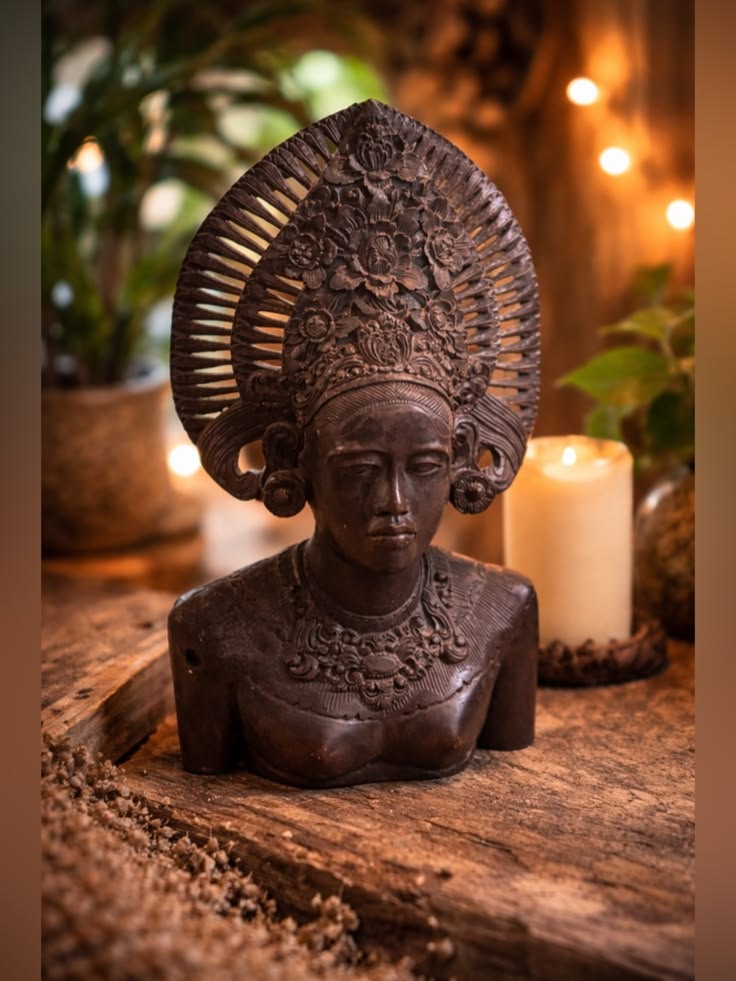 Carved temple doorway ornament