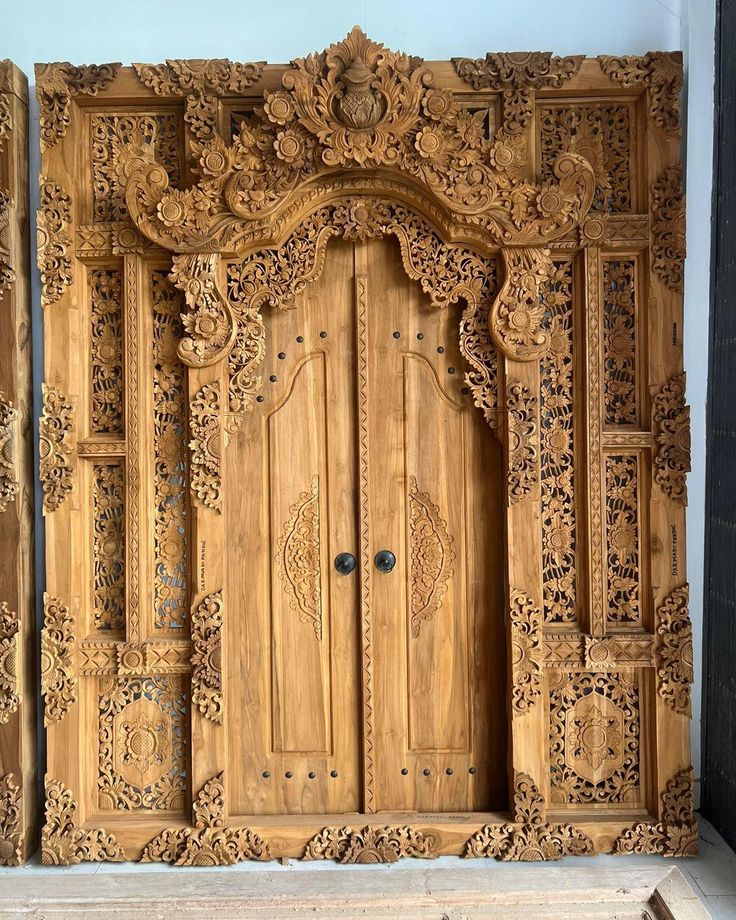 Large outdoor carved relief panel